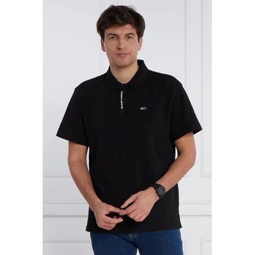 Tommy Jeans Polo BRANDED PLACKET | Relaxed fit ze sklepu Gomez Fashion Store w kategorii T-shirty męskie - zdjęcie 172886309