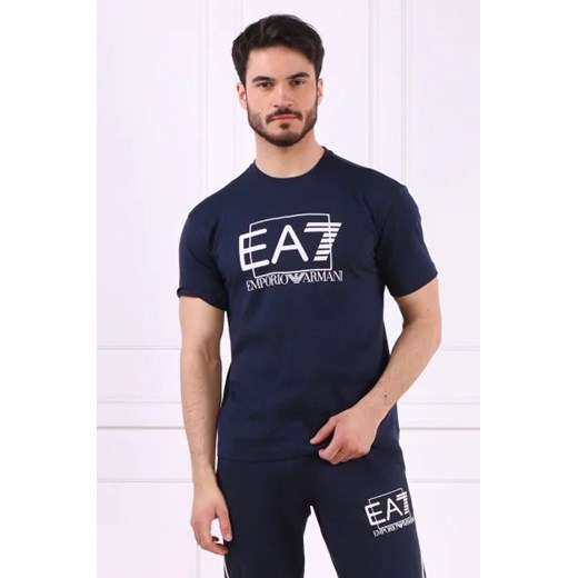 EA7 T-shirt | Regular Fit ze sklepu Gomez Fashion Store w kategorii T-shirty męskie - zdjęcie 172886408