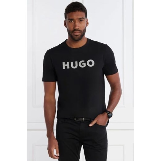 HUGO T-shirt Dulivio_U241 | Regular Fit XS wyprzedaż Gomez Fashion Store