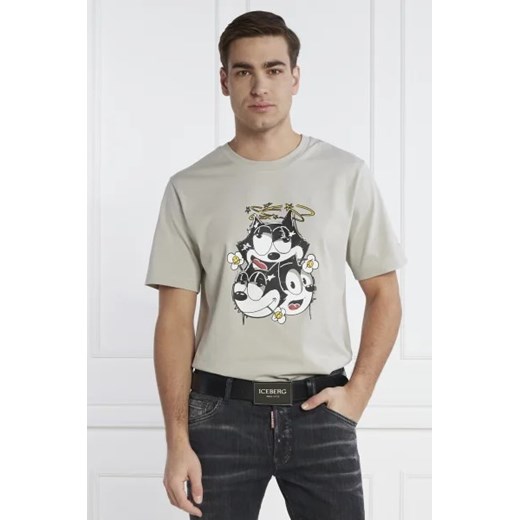 Iceberg T-shirt | Regular Fit ze sklepu Gomez Fashion Store w kategorii T-shirty męskie - zdjęcie 172886628