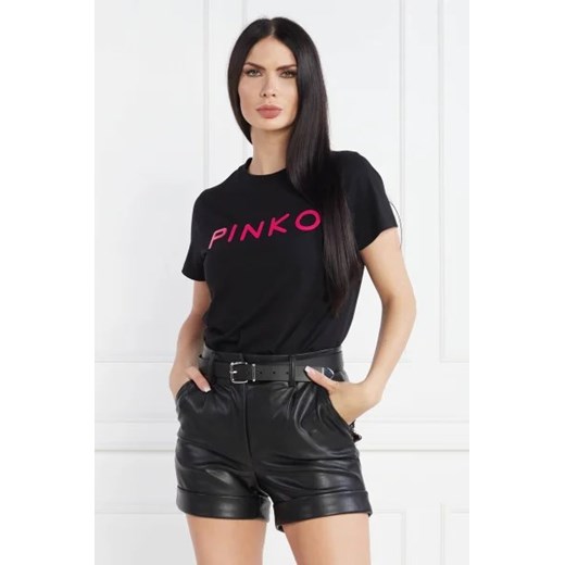 Pinko T-shirt | Regular Fit ze sklepu Gomez Fashion Store w kategorii Bluzki damskie - zdjęcie 172886719