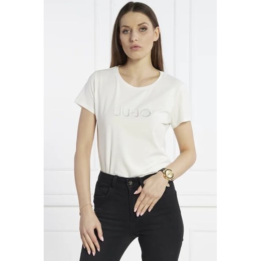 Liu Jo Sport T-shirt | Regular Fit XS wyprzedaż Gomez Fashion Store