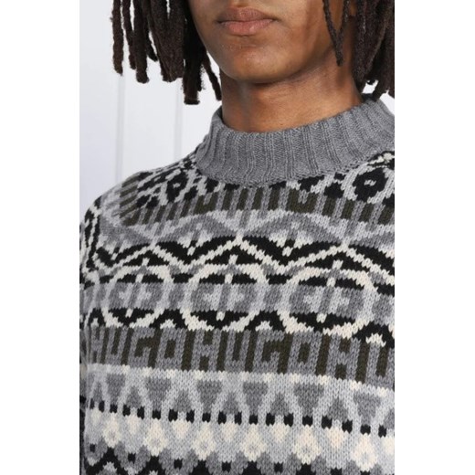 HUGO Wełniany sweter Steenor | Relaxed fit XXL okazja Gomez Fashion Store