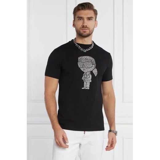 Karl Lagerfeld T-shirt | Regular Fit ze sklepu Gomez Fashion Store w kategorii T-shirty męskie - zdjęcie 172887717