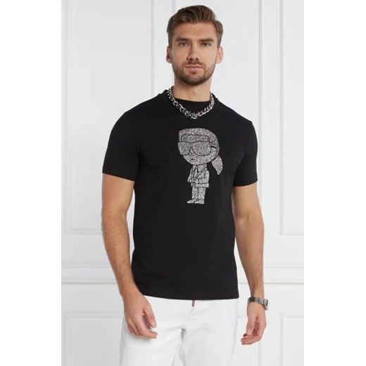 Karl Lagerfeld T-shirt | Regular Fit Karl Lagerfeld XXXL wyprzedaż Gomez Fashion Store