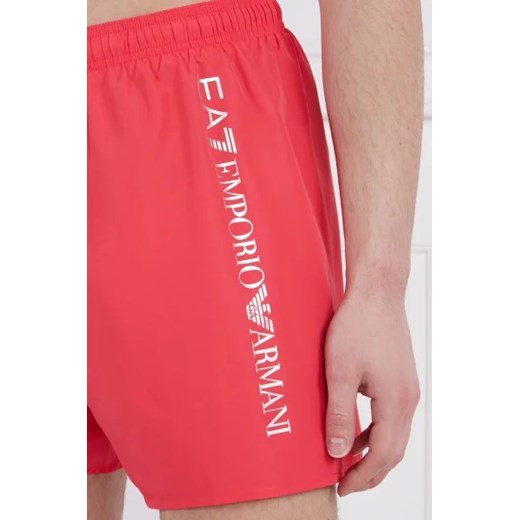 EA7 Szorty kąpielowe | Regular Fit 50 okazyjna cena Gomez Fashion Store