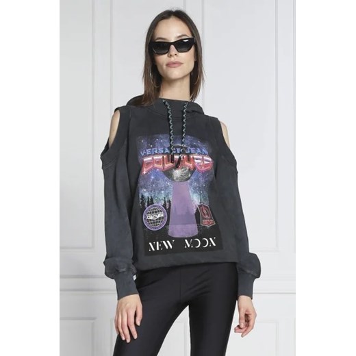 Versace Jeans Couture Bluza | Regular Fit ze sklepu Gomez Fashion Store w kategorii Bluzy damskie - zdjęcie 172888405