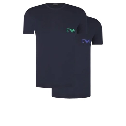 Emporio Armani T-shirt 2-pack | Slim Fit ze sklepu Gomez Fashion Store w kategorii T-shirty męskie - zdjęcie 172889106