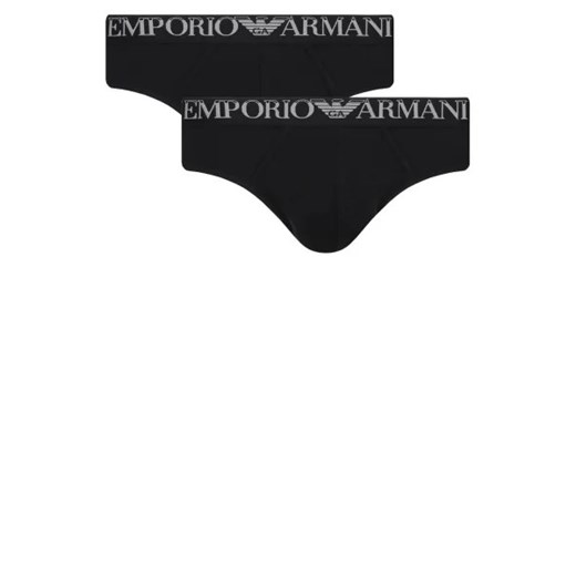 Emporio Armani Slipy 2-pack ze sklepu Gomez Fashion Store w kategorii Majtki męskie - zdjęcie 172889335
