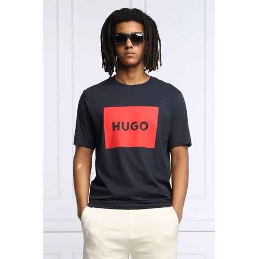 HUGO T-shirt Dulive222 | Regular Fit ze sklepu Gomez Fashion Store w kategorii T-shirty męskie - zdjęcie 172889479