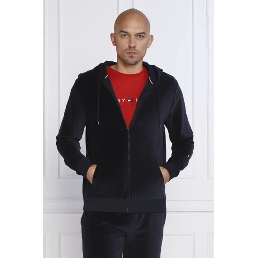 Tommy Hilfiger Bluza VELOUR | Regular Fit Tommy Hilfiger S wyprzedaż Gomez Fashion Store