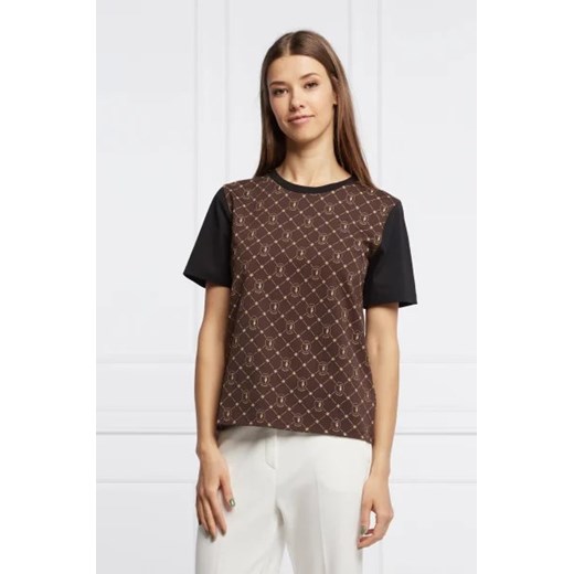 Trussardi T-shirt | Regular Fit ze sklepu Gomez Fashion Store w kategorii Bluzki damskie - zdjęcie 172890568