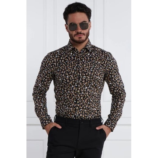 BOSS BLACK Koszula HANK | Slim Fit | stretch ze sklepu Gomez Fashion Store w kategorii Koszule męskie - zdjęcie 172890617