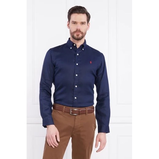 POLO RALPH LAUREN Lniana koszula | Custom fit Polo Ralph Lauren L wyprzedaż Gomez Fashion Store