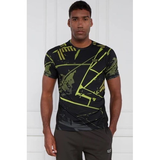 EA7 T-shirt | Regular Fit S promocja Gomez Fashion Store