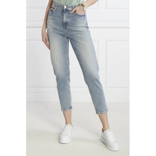 BOSS ORANGE Jeansy RUTH HR BC | Mom Fit ze sklepu Gomez Fashion Store w kategorii Jeansy damskie - zdjęcie 172890769