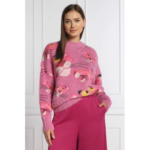Desigual Sweter | Regular Fit | z dodatkiem wełny ze sklepu Gomez Fashion Store w kategorii Swetry damskie - zdjęcie 172890919