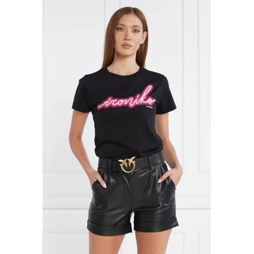 Pinko T-shirt | Regular Fit ze sklepu Gomez Fashion Store w kategorii Bluzki damskie - zdjęcie 172891558