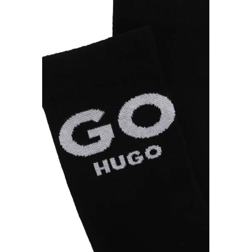 Hugo Bodywear Skarpety QS RIB SLOGAN CC 40-46 okazyjna cena Gomez Fashion Store