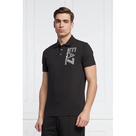 EA7 Polo | Regular Fit ze sklepu Gomez Fashion Store w kategorii T-shirty męskie - zdjęcie 172892108