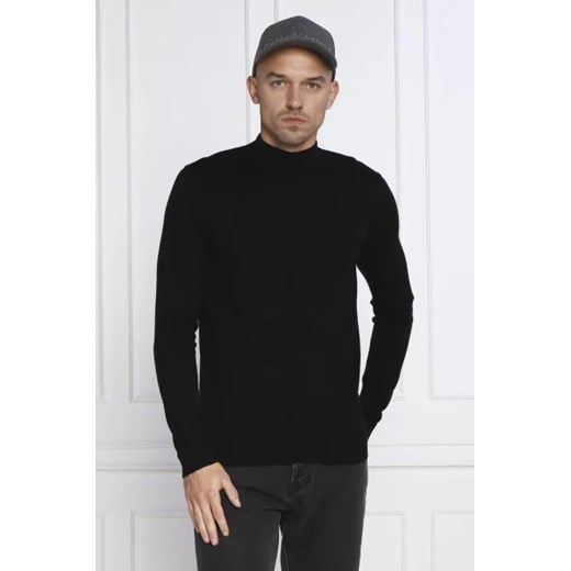 Karl Lagerfeld Sweter | Slim Fit | z dodatkiem wełny ze sklepu Gomez Fashion Store w kategorii Swetry męskie - zdjęcie 172892168
