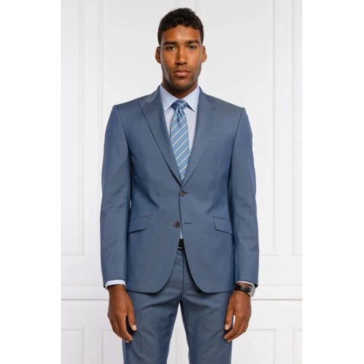 Joop! Wełniana marynarka Hawker | Slim Fit ze sklepu Gomez Fashion Store w kategorii Marynarki męskie - zdjęcie 172892258