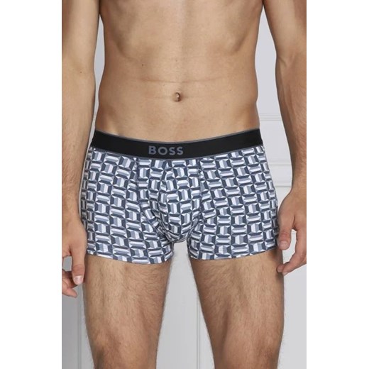 BOSS BLACK Bokserki Trunk 24 Print M okazja Gomez Fashion Store