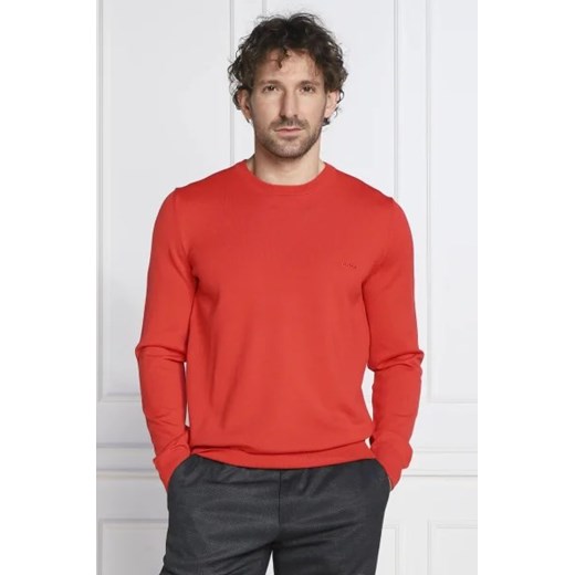 BOSS BLACK Wełniany Sweter Botto-L | Regular Fit ze sklepu Gomez Fashion Store w kategorii Swetry męskie - zdjęcie 172892568