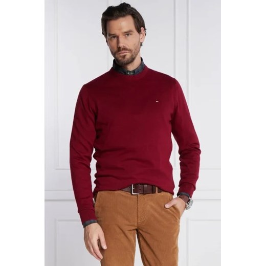 Tommy Hilfiger Sweter | Regular Fit | z dodatkiem kaszmiru Tommy Hilfiger L okazyjna cena Gomez Fashion Store