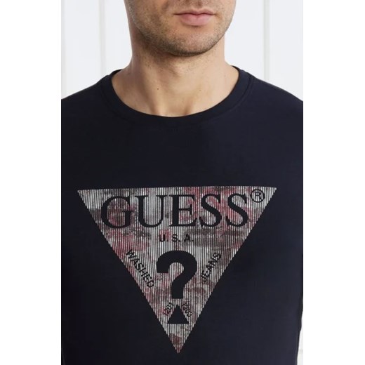 GUESS T-shirt | Slim Fit Guess M okazja Gomez Fashion Store