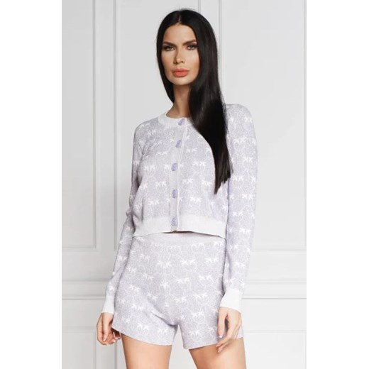 Pinko Kardigan CANORO JACQUARD MONOG | Regular Fit Pinko XS okazyjna cena Gomez Fashion Store