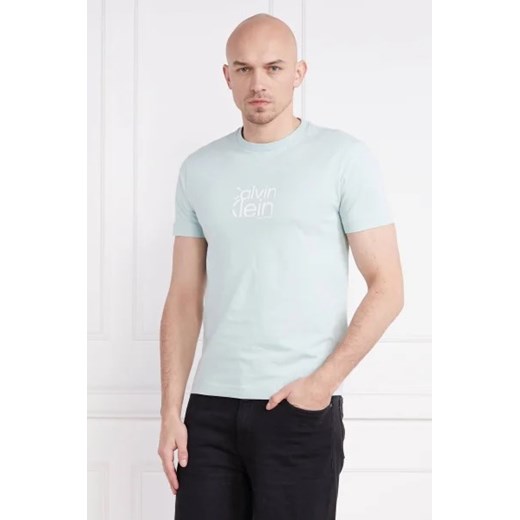 Calvin Klein T-shirt | Regular Fit ze sklepu Gomez Fashion Store w kategorii T-shirty męskie - zdjęcie 172893075