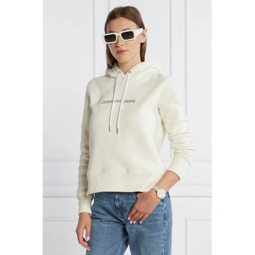 CALVIN KLEIN JEANS Bluza ARCHIVAL MONOLOGO | Regular Fit ze sklepu Gomez Fashion Store w kategorii Bluzy damskie - zdjęcie 172893568
