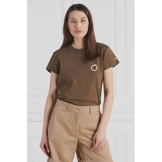 Trussardi T-shirt | Regular Fit ze sklepu Gomez Fashion Store w kategorii Bluzki damskie - zdjęcie 172893658