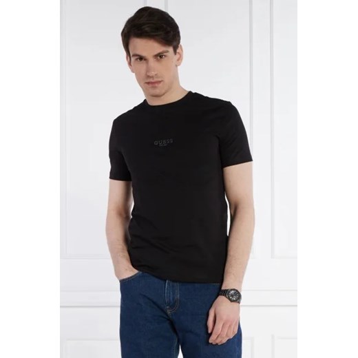 GUESS T-shirt AIDY | Slim Fit ze sklepu Gomez Fashion Store w kategorii T-shirty męskie - zdjęcie 172893757