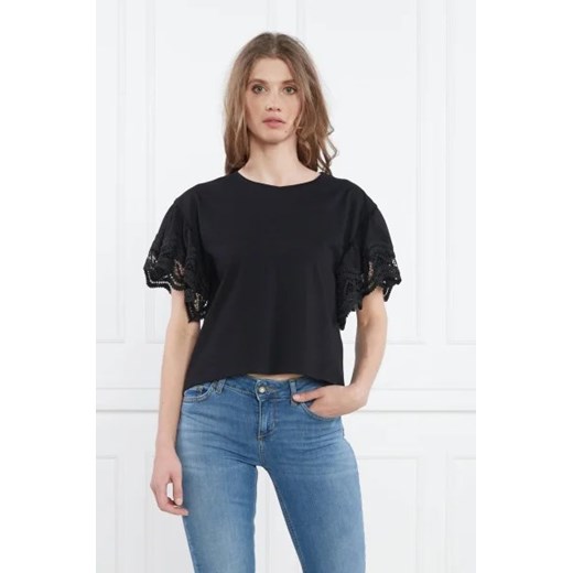 TWINSET T-shirt | Regular Fit ze sklepu Gomez Fashion Store w kategorii Bluzki damskie - zdjęcie 172894118