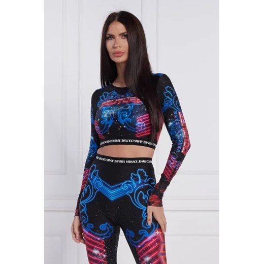 Versace Jeans Couture Top | Cropped Fit ze sklepu Gomez Fashion Store w kategorii Bluzki damskie - zdjęcie 172894448