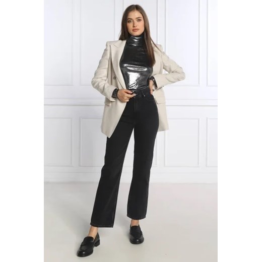 BOSS BLACK Jeansy STRAIGHT CROP 4.0 | Straight fit 28 wyprzedaż Gomez Fashion Store