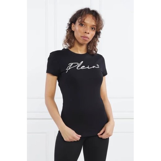 Philipp Plein T-shirt | Regular Fit ze sklepu Gomez Fashion Store w kategorii Bluzki damskie - zdjęcie 172894895