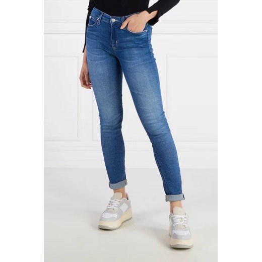 CALVIN KLEIN JEANS Jeansy MID RISE SKINNY | Skinny fit ze sklepu Gomez Fashion Store w kategorii Jeansy damskie - zdjęcie 172895179