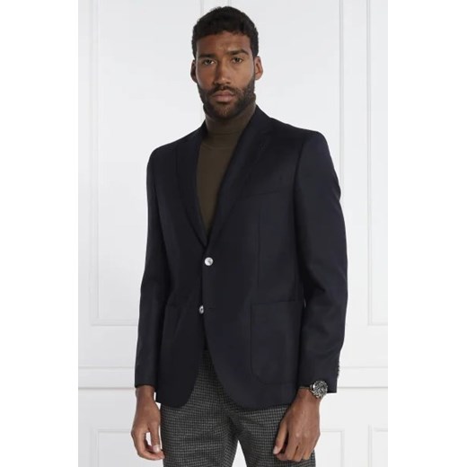 BOSS BLACK Wełniana marynarka H-Janson | Slim Fit ze sklepu Gomez Fashion Store w kategorii Marynarki męskie - zdjęcie 172895325