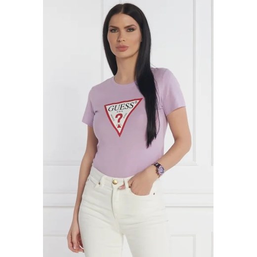 GUESS T-shirt | Regular Fit ze sklepu Gomez Fashion Store w kategorii Bluzki damskie - zdjęcie 172895937