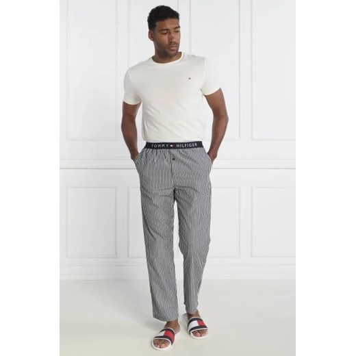 Tommy Hilfiger Spodnie od piżamy | Regular Fit Tommy Hilfiger L okazja Gomez Fashion Store