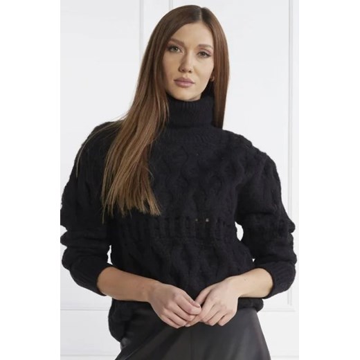 Silvian Heach Sweter | Loose fit | z dodatkiem wełny ze sklepu Gomez Fashion Store w kategorii Swetry damskie - zdjęcie 172896308