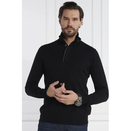 Karl Lagerfeld Wełniany sweter | Regular Fit ze sklepu Gomez Fashion Store w kategorii Swetry męskie - zdjęcie 172896467