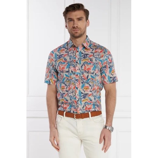 Napapijri Koszula G-RONGE SS AOP | Regular Fit ze sklepu Gomez Fashion Store w kategorii Koszule męskie - zdjęcie 172896887