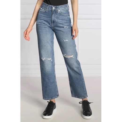 CALVIN KLEIN JEANS Jeansy | Straight fit | high rise 26 Gomez Fashion Store okazja