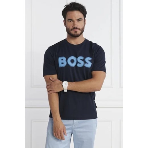 BOSS ORANGE T-shirt TeDigitalLogo | Regular Fit ze sklepu Gomez Fashion Store w kategorii T-shirty męskie - zdjęcie 172898135