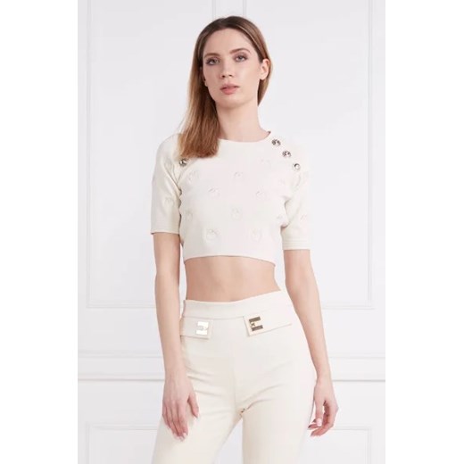 Pinko Sweter GIJON | Cropped Fit Pinko XL okazja Gomez Fashion Store