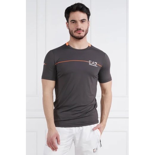 EA7 T-shirt | Regular Fit ze sklepu Gomez Fashion Store w kategorii T-shirty męskie - zdjęcie 172898415